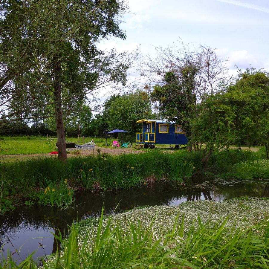 La Roulotte Du Moulin De Palet Villa Bauge-en-Anjou Luaran gambar