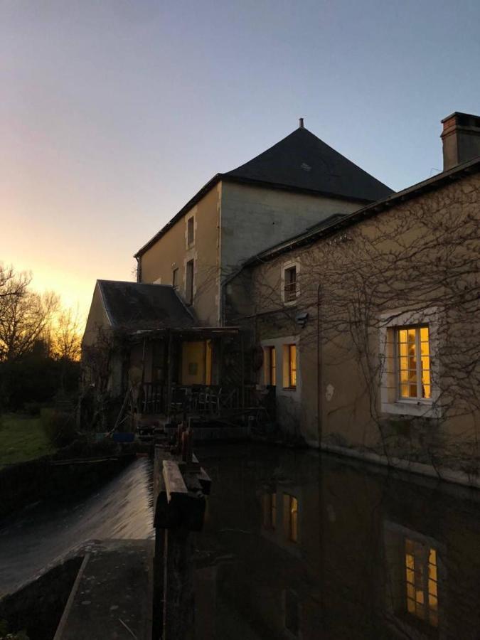 La Roulotte Du Moulin De Palet Villa Bauge-en-Anjou Luaran gambar